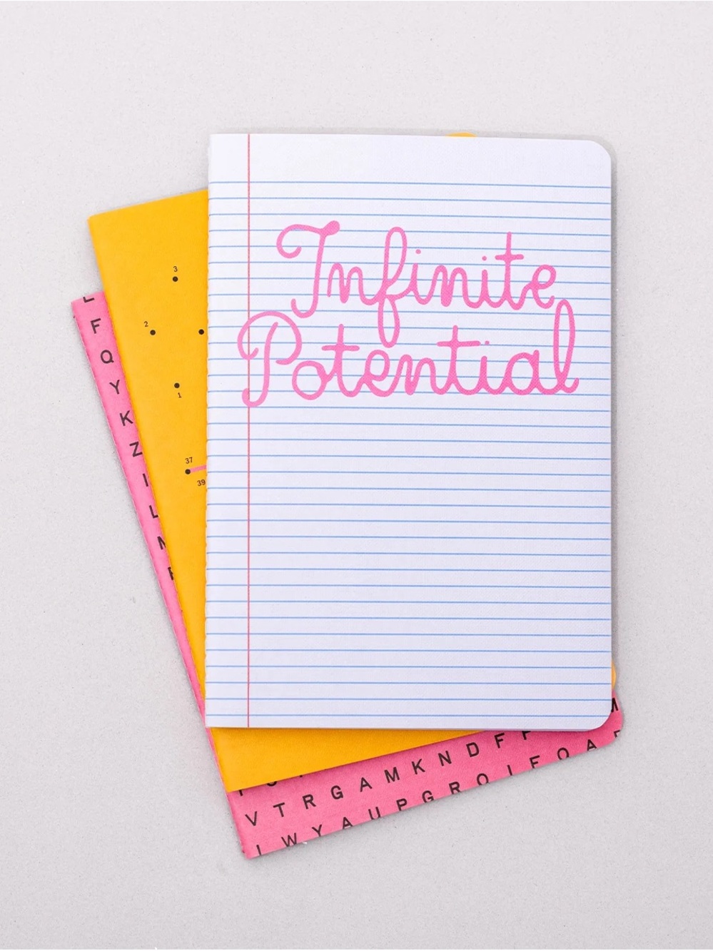 Ban.do Infinite Potential Pink & Yellow Journal Set